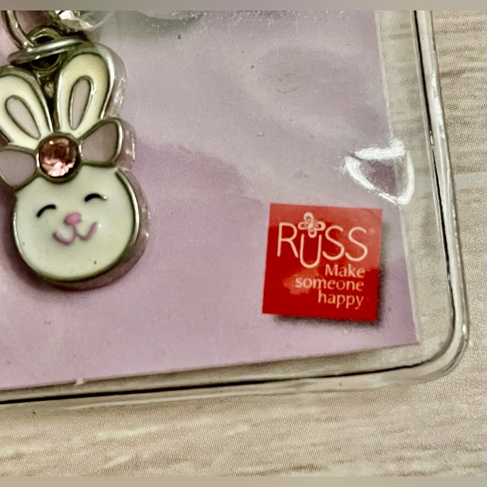 Easter Bunny & Egg Charm Bracelet - Russ Berrie - Picture 10 of 10